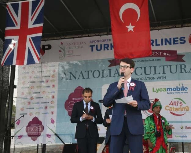 Londra'da mehter rüzgarı esti