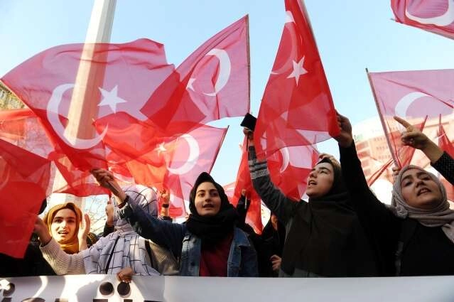 Bursa’da binlerce kişi Kudüs için ayağa kalktı