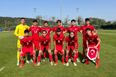 U16 Milli Takım, İsviçre’yi 4-3 mağlup etti