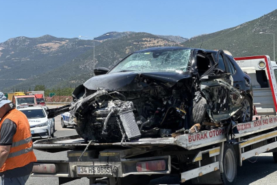 Bursa'da  oğlunun sünnet düğününden cenazeye..