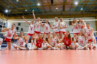 U18 Kadın Voleybol Milli Takımı, Litvanya’yı 3-1 mağlup etti