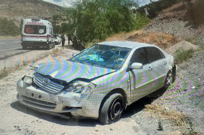 Malatya'da otomobil su kanalına düştü: 3 yaralı