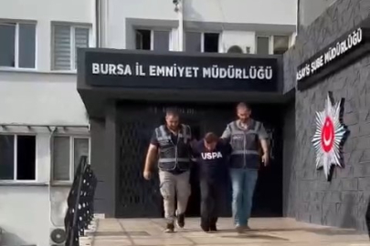 30 yıl hapis cezasıyla aranıyordu, Bursa'da yakalandı