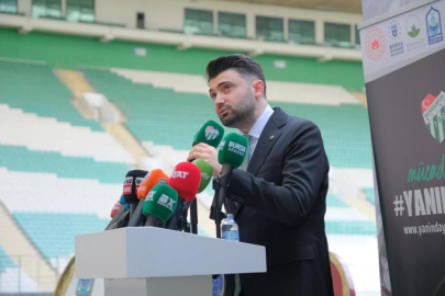 Bursaspor Başkanı Enes Çelik: “Görevi bırakma dahil her türlü kararı almaya hazırız”