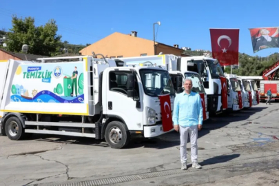 Mudanya’da bir ayda 5 bin ton evsel atık toplandı