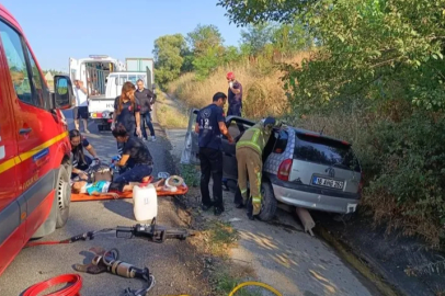 Bursa'da feci kaza:1 ölü, 2'si ağır 3 yaralı