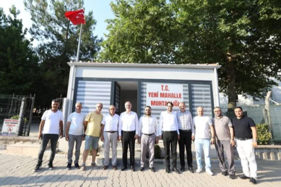 İnegöl'de Yeni Mahalle meydanına kavuştu