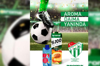 Bursaspor'un tozluk sponsoru Aroma