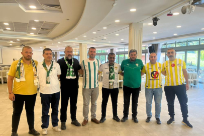 Bursaspor ile Muşspor taraftarı yemekte buluştu