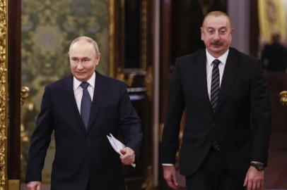 Aliyev, Putin ile görüştü