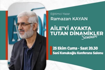 İnegöl'de “Aileyi Ayakta Tutan Dinamikler” semineri