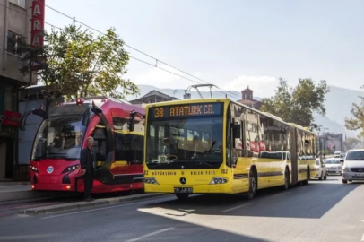 Bursa'da Cumhuriyet Bayramı’nda ulaşım ücretsiz