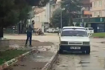 Bursa'da aracını sokak çeşmesinde yıkadı, cezayı yedi