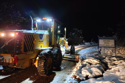 Bursa'da 169 mahalle yolu ulaşıma açıldı