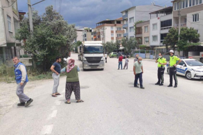 Orhangazi'de ağır taşıtlar tehlike saçıyor