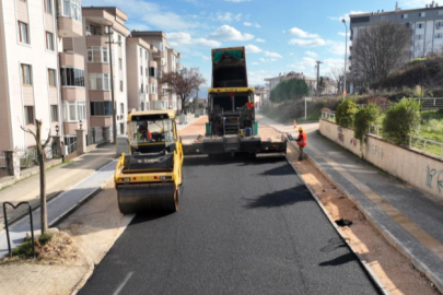 Bursa'daki tarihi projede asfalt çalışmaları hız kazandı